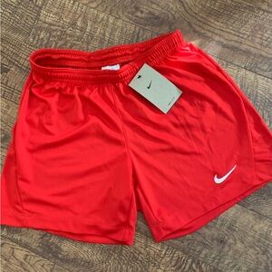 Red Nike Soccer Shorts